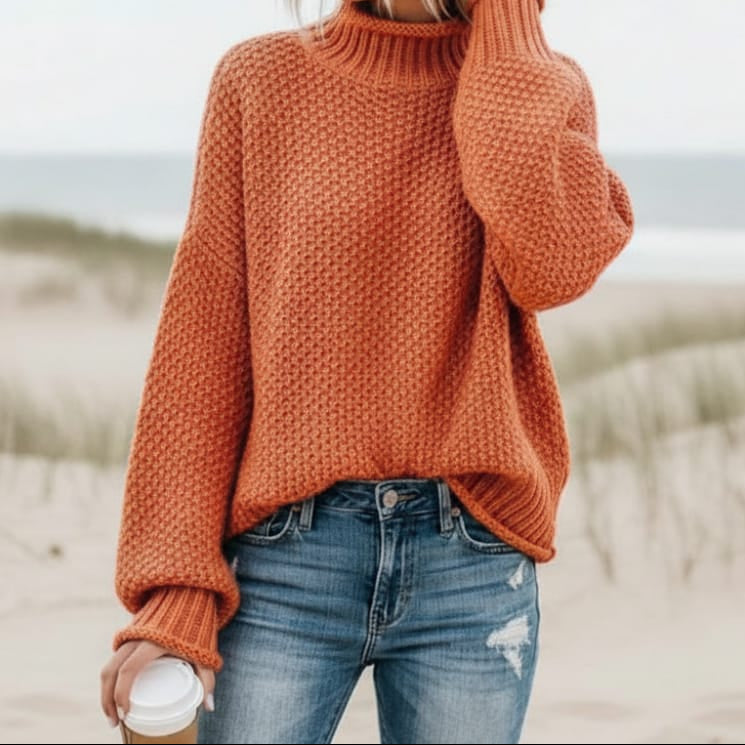 Chloe | Knit Loose Pullover Sweater