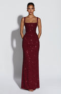 Rosalind | Square-Neck Maxi Dress