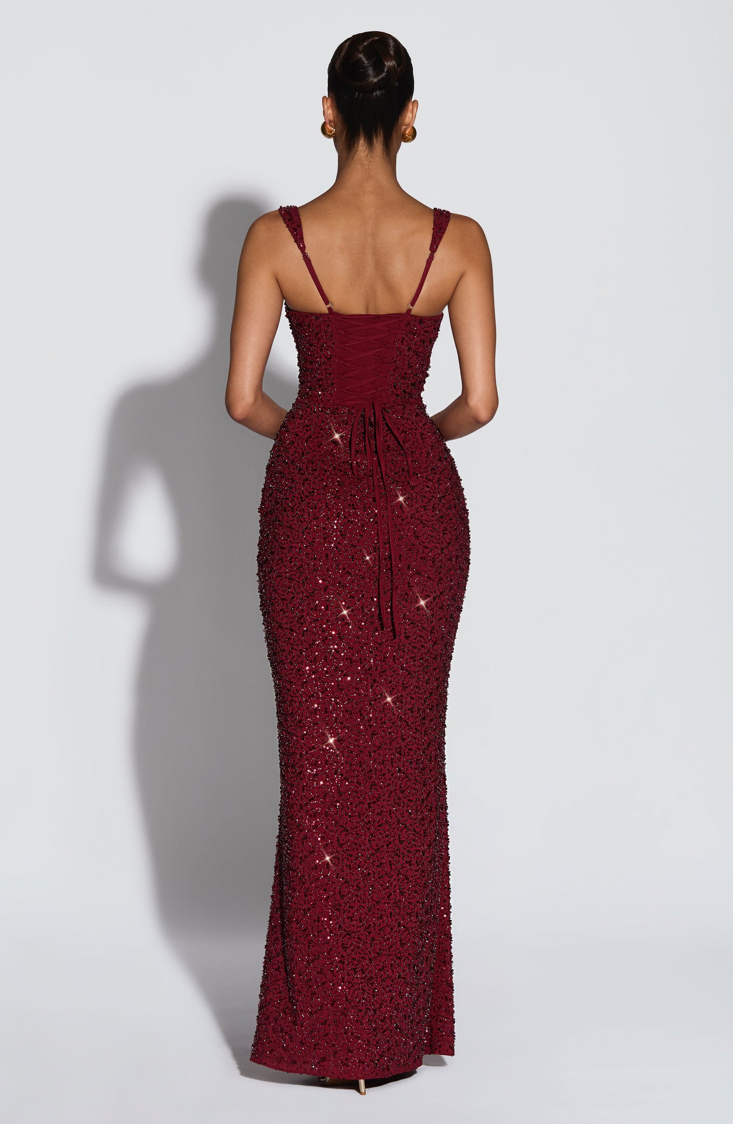 Rosalind | Square-Neck Maxi Dress