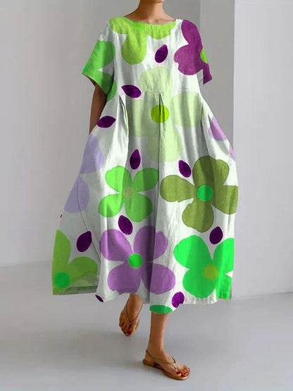 Clara | Elegant Floral Dress