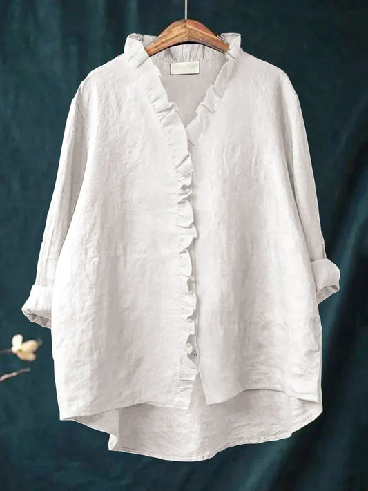 Lily | Lightweight Ruffle Blouse