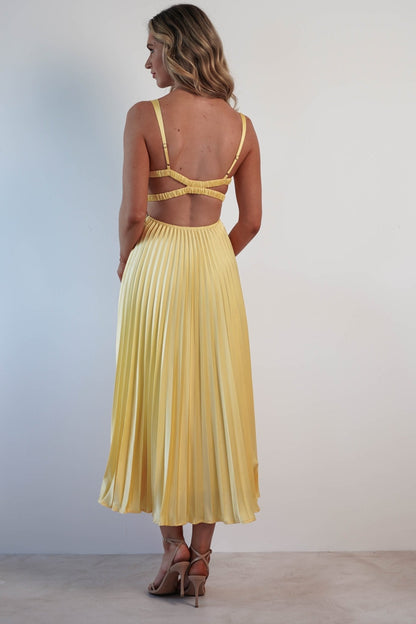Malka | Elegant Soft-Drape Maxi Dress
