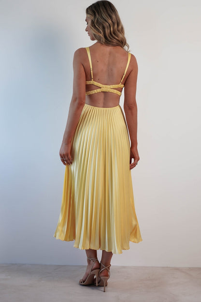Malka | Elegant Soft-Drape Maxi Dress