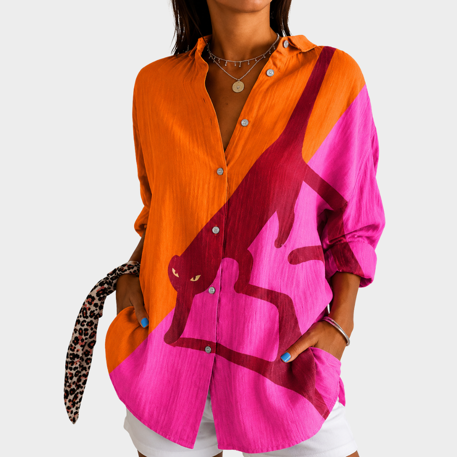 Frances | Contemporary Graphic Shirt