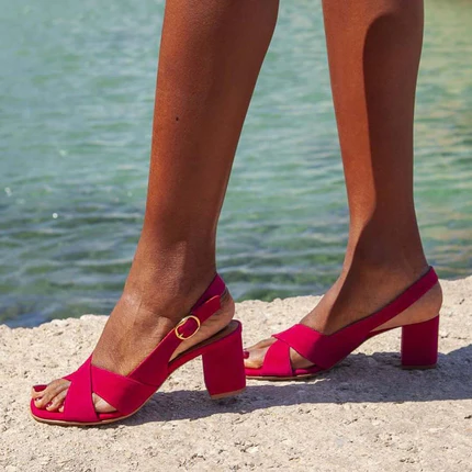 Céleste | Summer Block-Heel Sandals