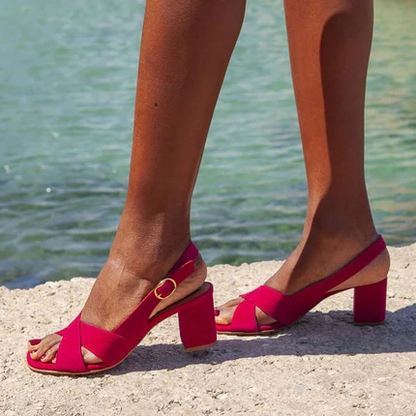 Céleste | Summer Block-Heel Sandals