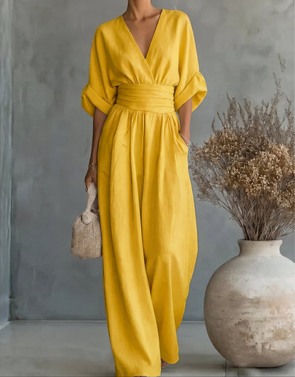 Chiara | Flowing Long Jumpsuit