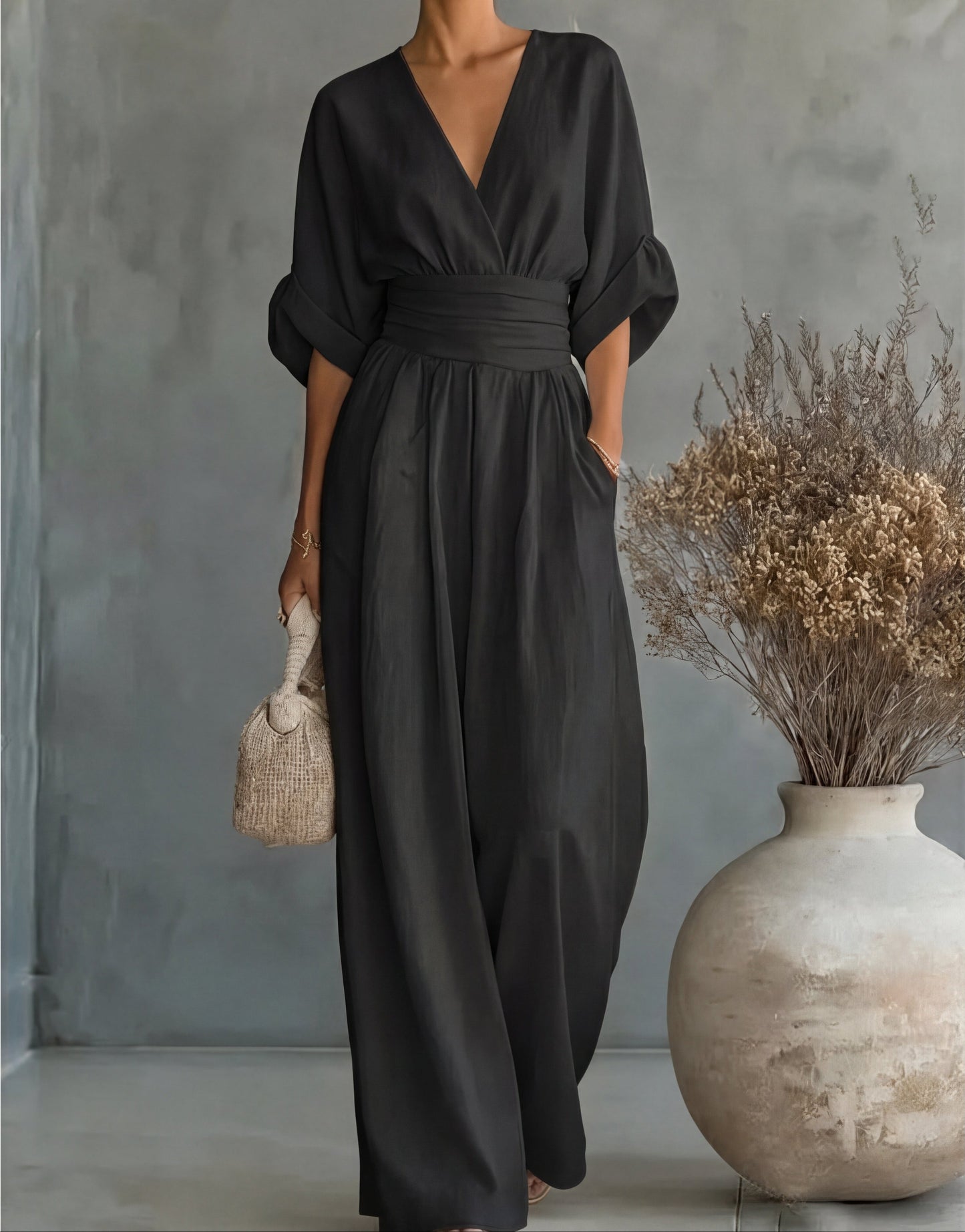 Chiara | Flowing Long Jumpsuit