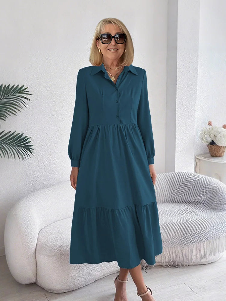 SOPHIA | ELEGANT SHIRT DRESS