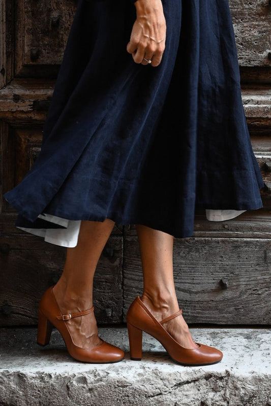 Elizabeth | Comfortable Low-Heel Sandals for Everyday Use Shoes