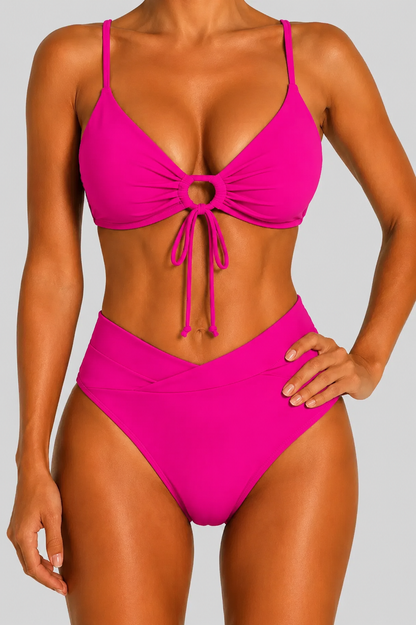 High-Waist Shaping Bikini