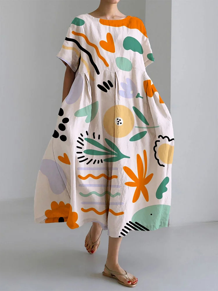 Amara | Elegant Floral Dress