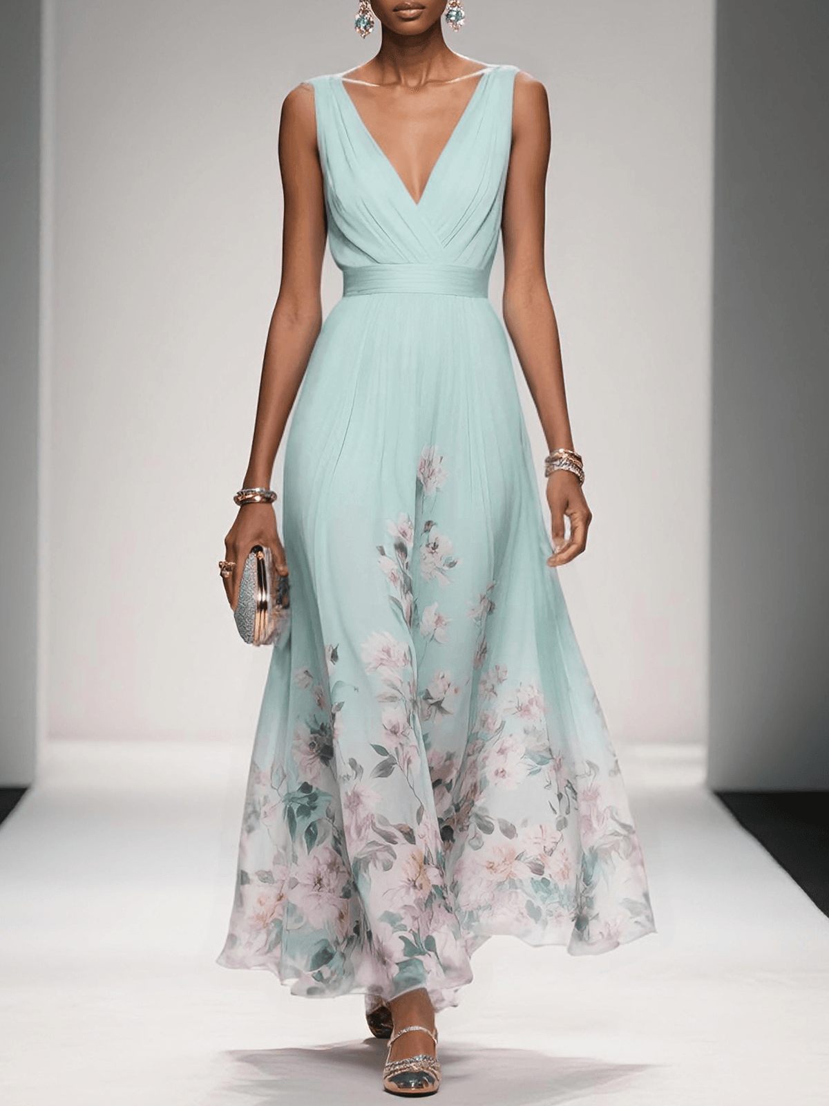 Isabella | Floral Print Dress