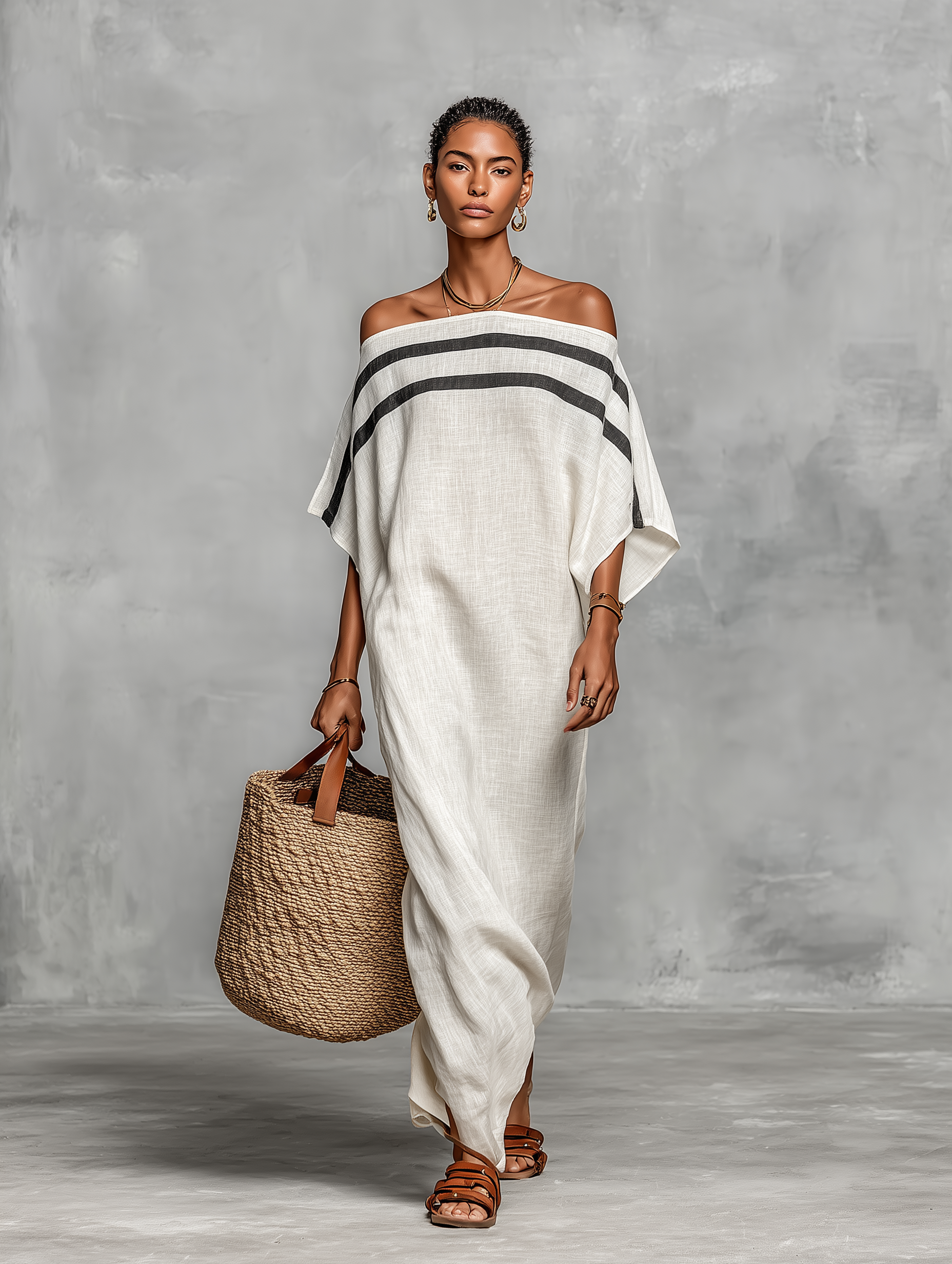 Adela | Off Shoulder Maxi Dress