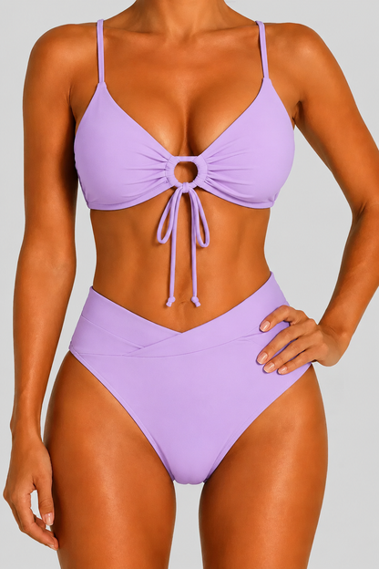 High-Waist Shaping Bikini