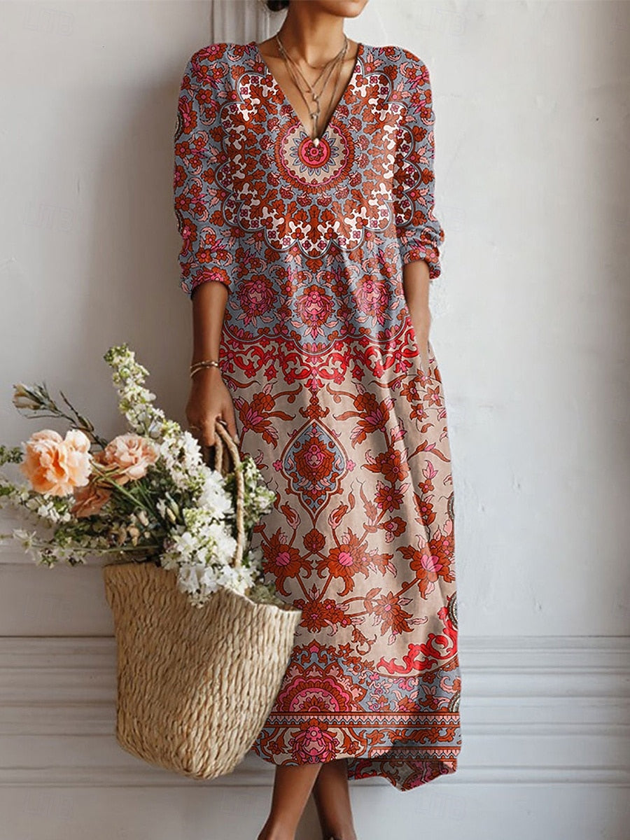 Esra | Multicolor Everyday Comfort Dress