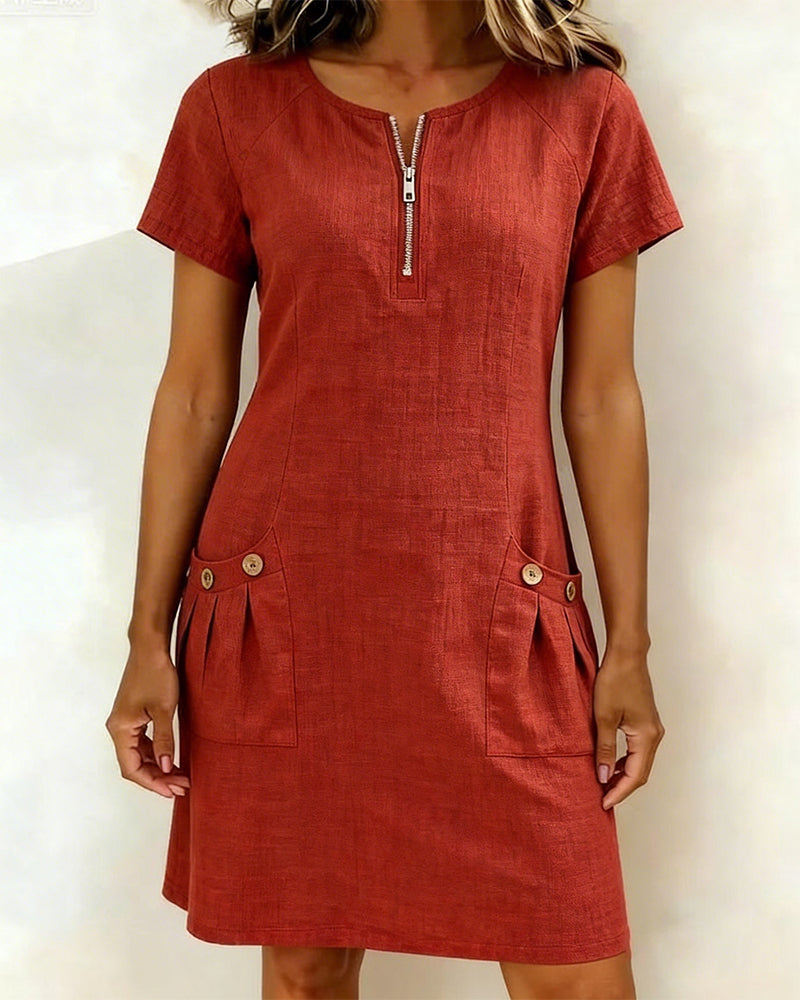 Lina™ | Everyday Natural Elegance Dress