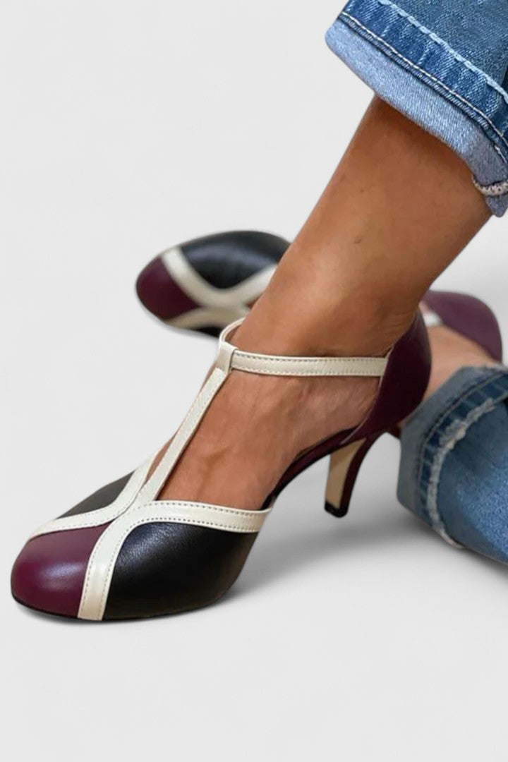 Susan | All-Day Comfort T-strap Heels