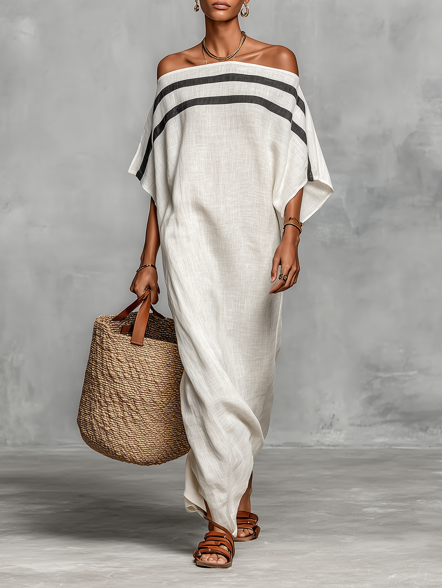Adela | Off Shoulder Maxi Dress