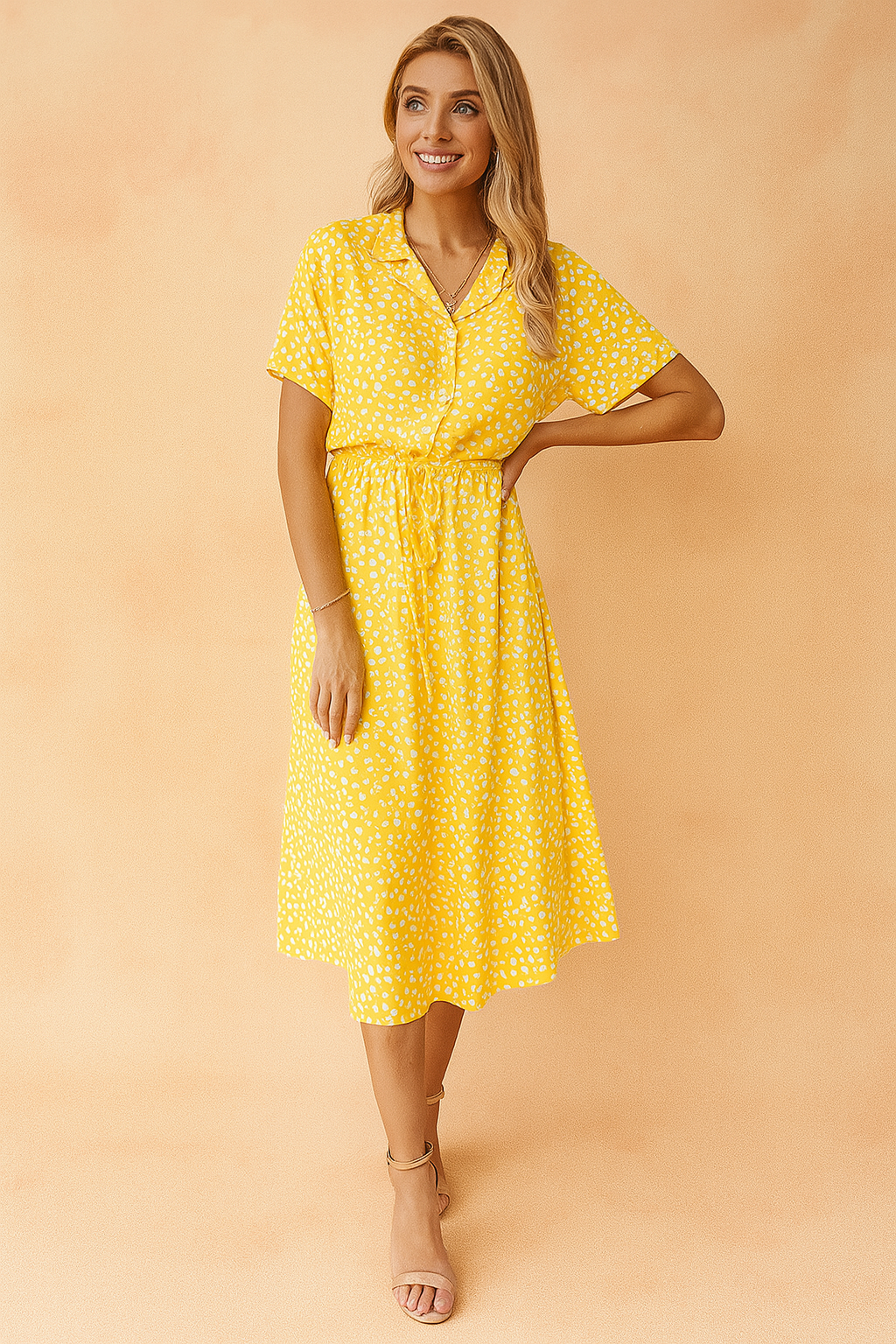 Fenna | Women's Boho Midi Dress