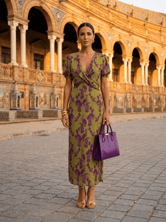 Flowing Floral Maxi Dress