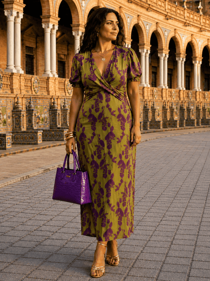 Flowing Floral Maxi Dress