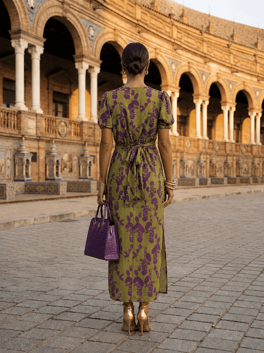Flowing Floral Maxi Dress