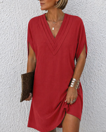 Mara | Elegant V-Neck Dress