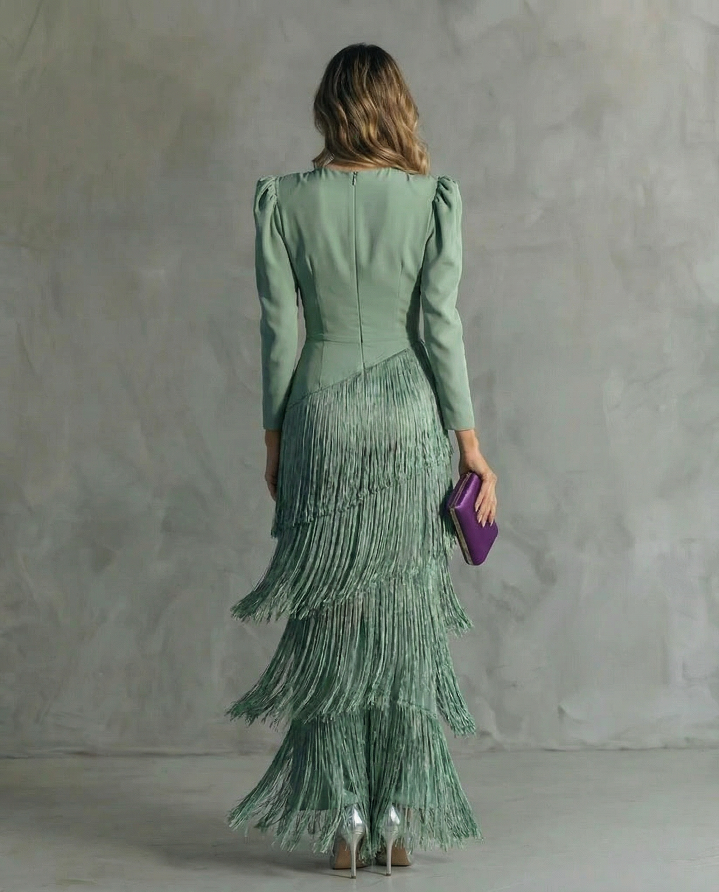 Clara | Elegant Fringe Dress
