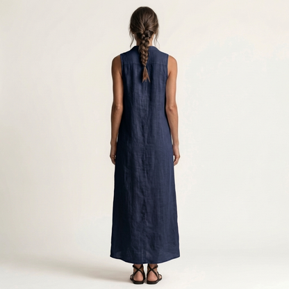 Mirabell | Hooded Button-Front Maxi Dress