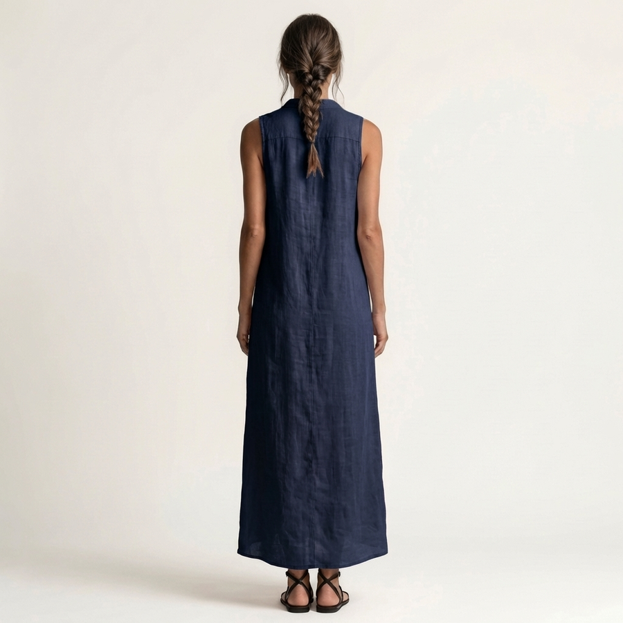 Mirabell | Hooded Button-Front Maxi Dress
