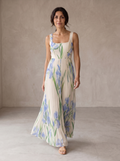 Oriah | Floral A-Line Maxi Dress