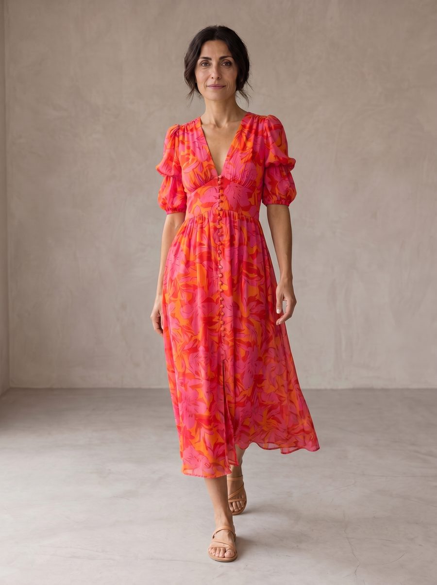 Armonia | Solar Glow Maxi Dress