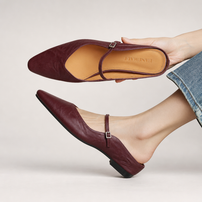 Renata | Genuine Leather Mules