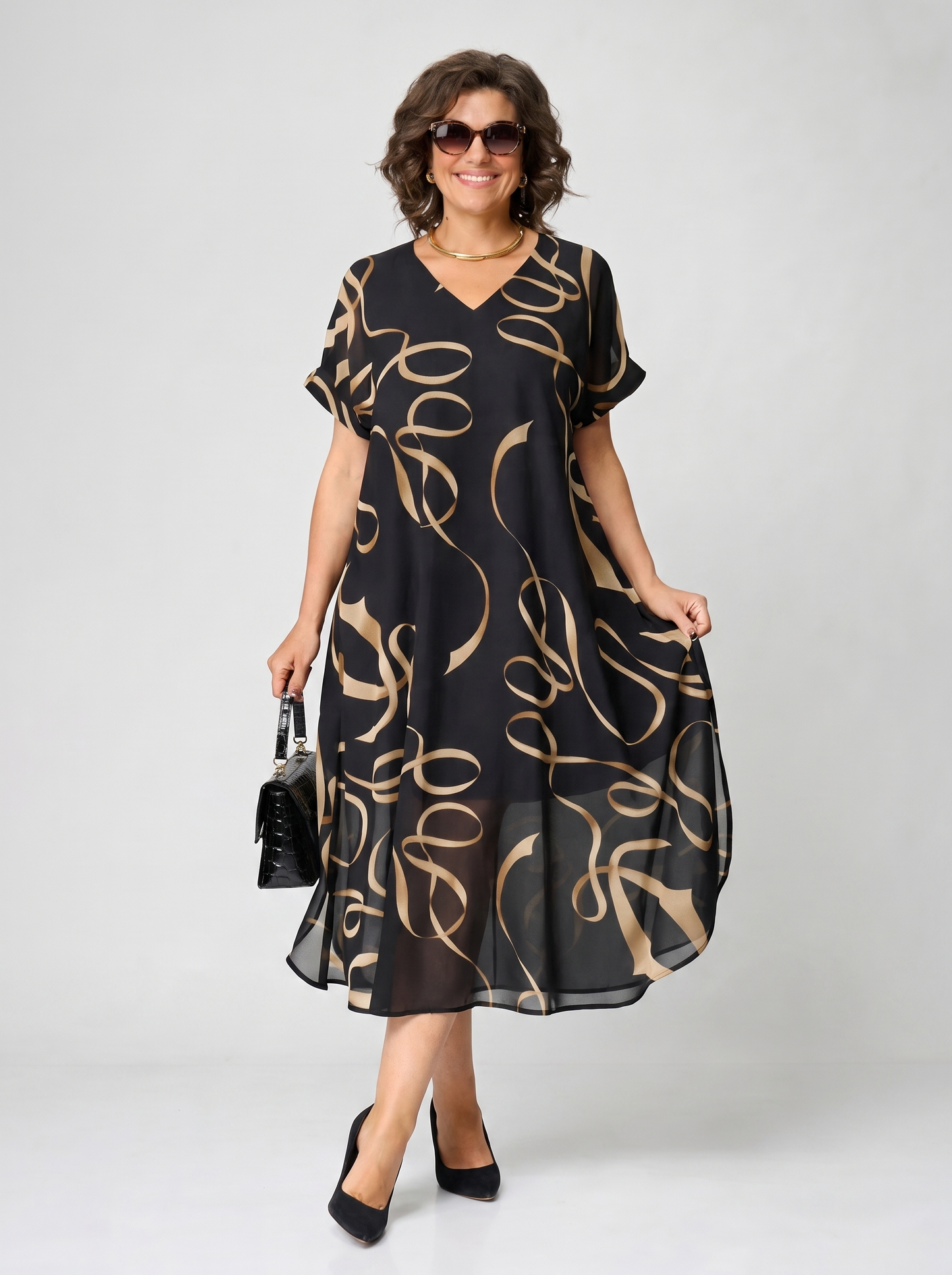 Nora | Cozy Elegant Midi Dress