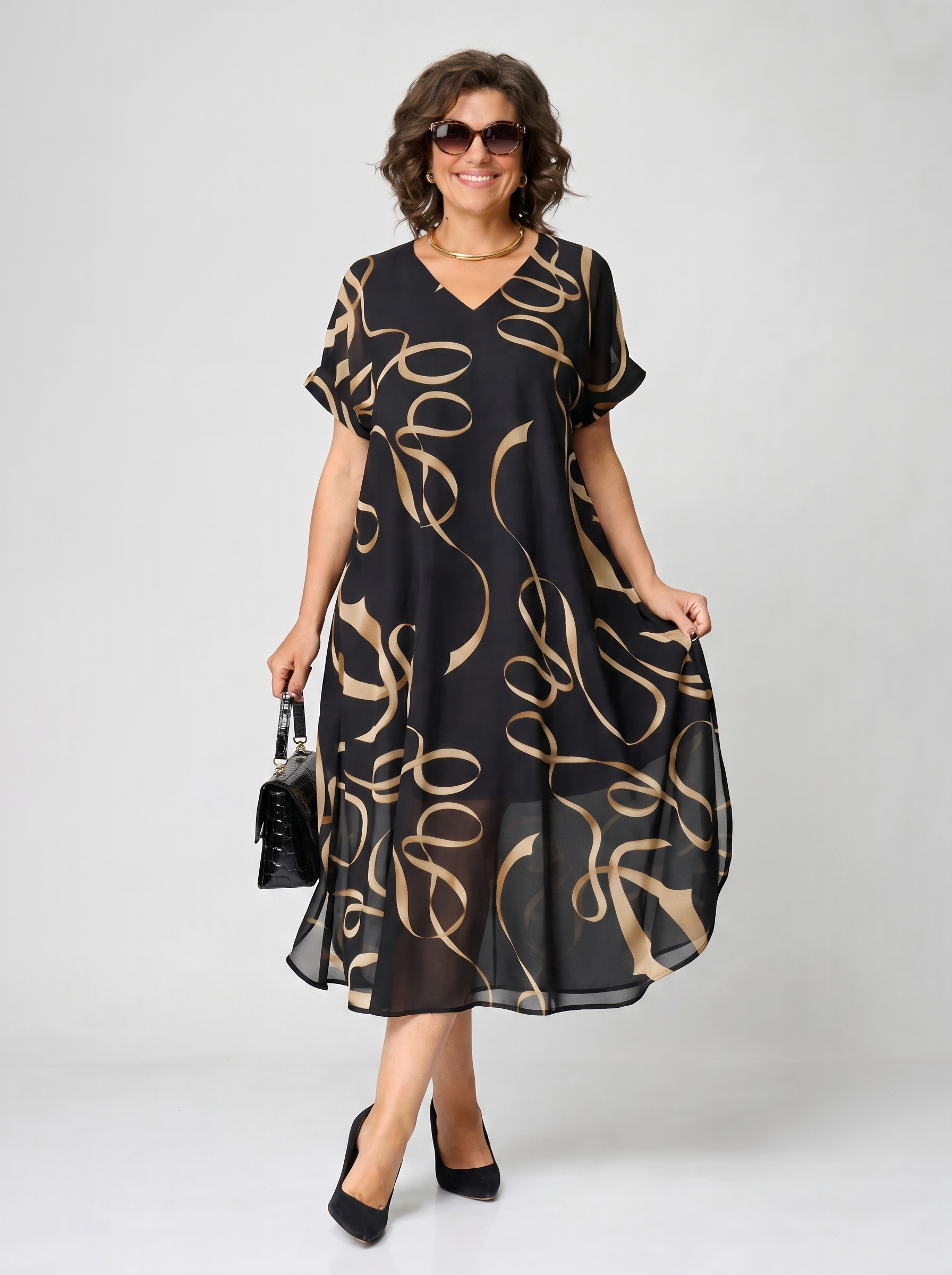 Nora | Cozy Elegant Midi Dress
