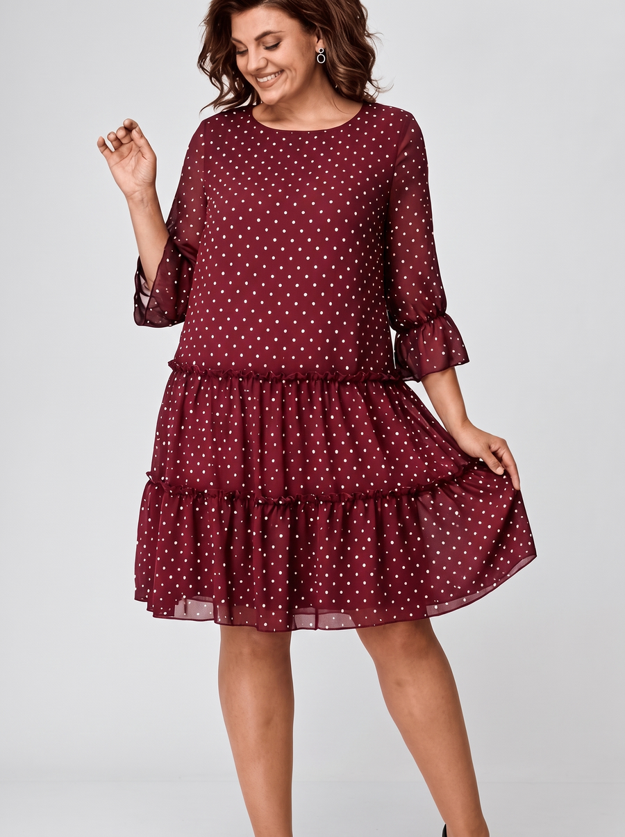 Sofia | Layered Ruffle Mesh Dress