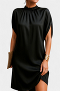 Ena | Timeless Round-Neck Midi Dress