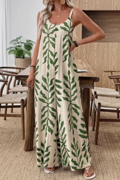 Joline | Floral Palazzo Jumpsuit