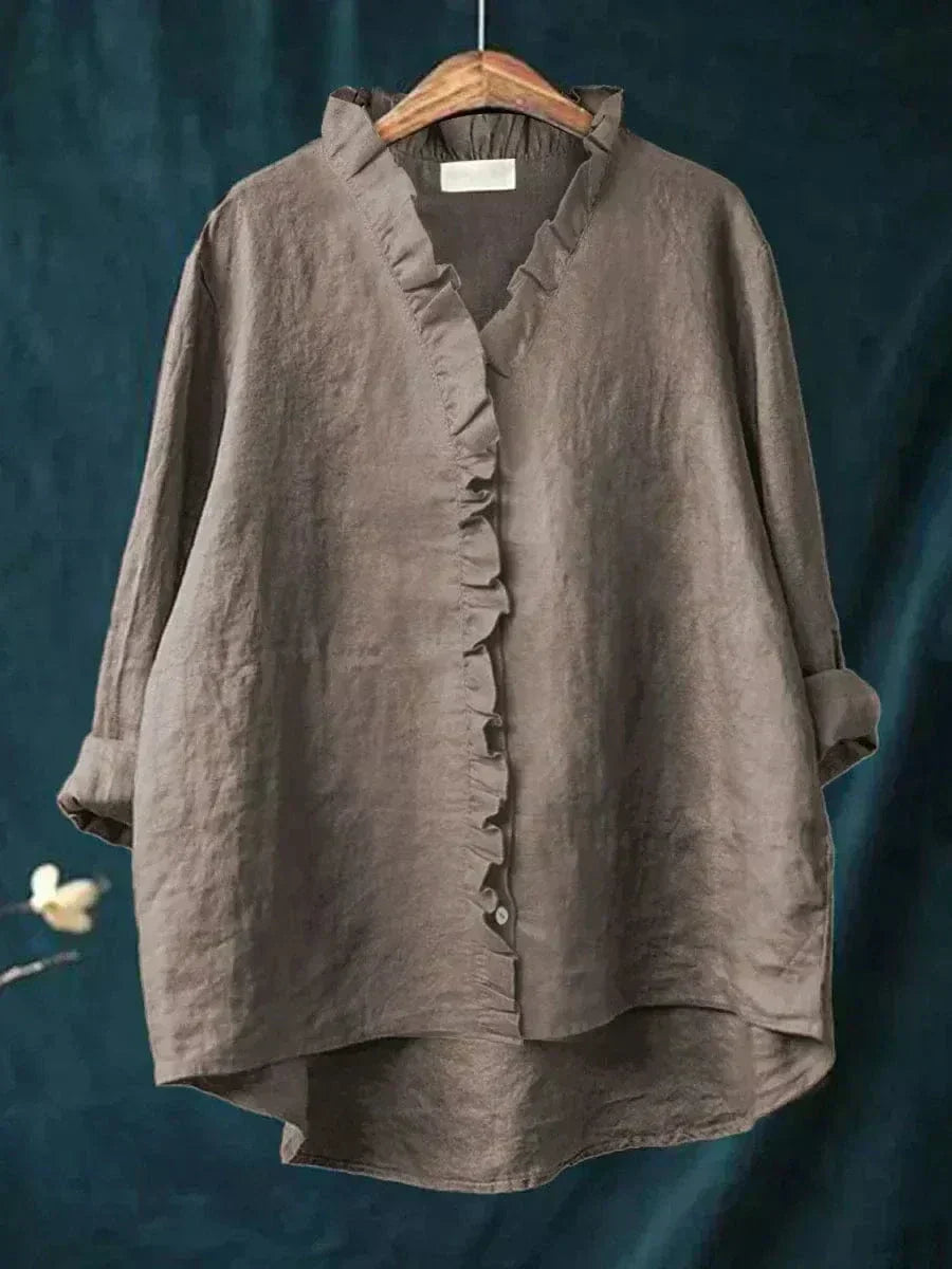 Célestine | Volants Delicate Blouse