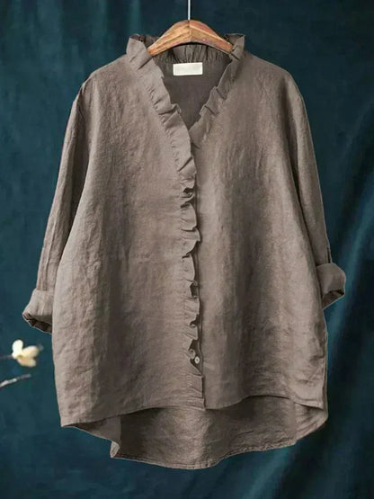 Célestine | Volants Delicate Blouse