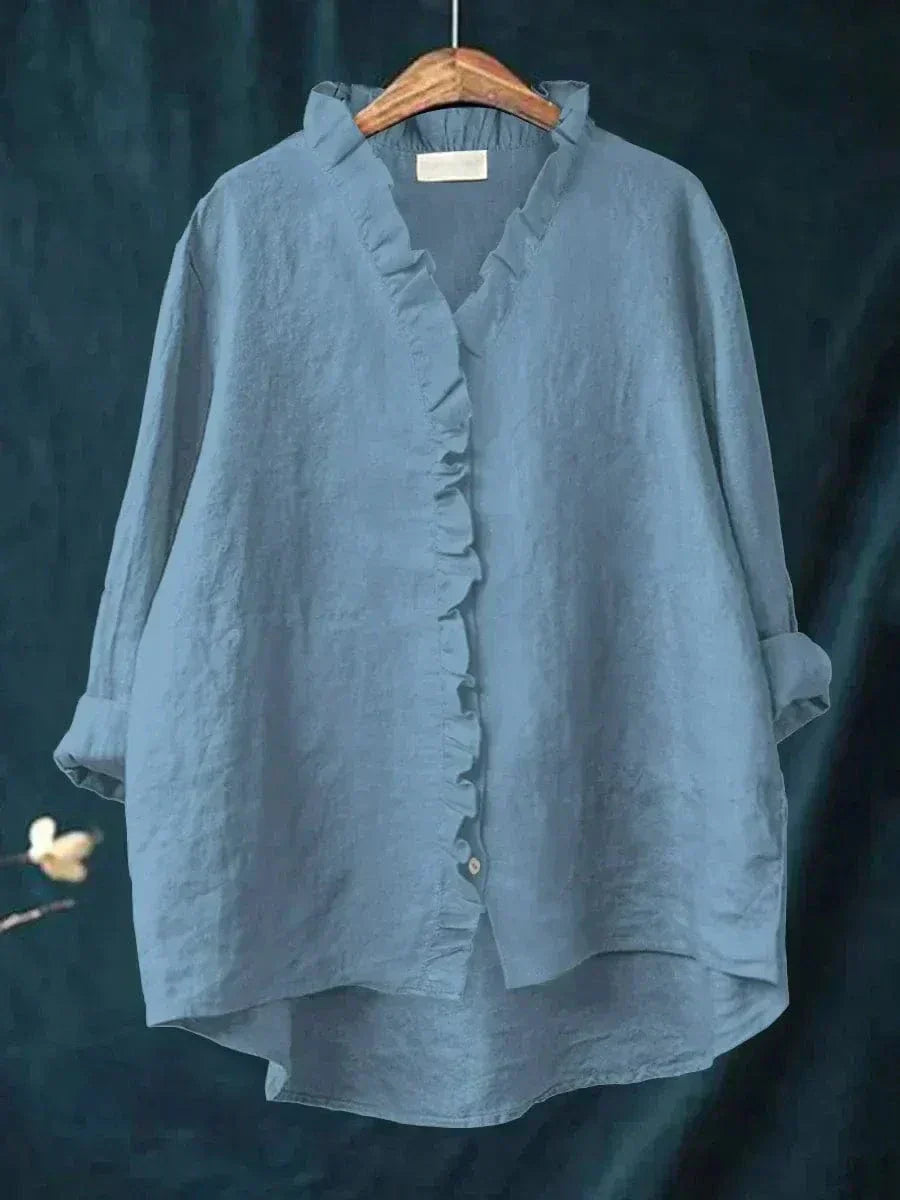 Célestine | Volants Delicate Blouse