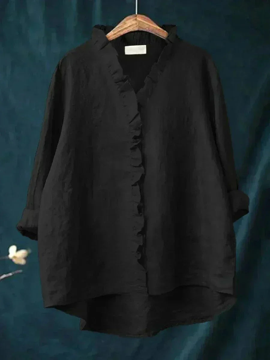 Célestine | Volants Delicate Blouse