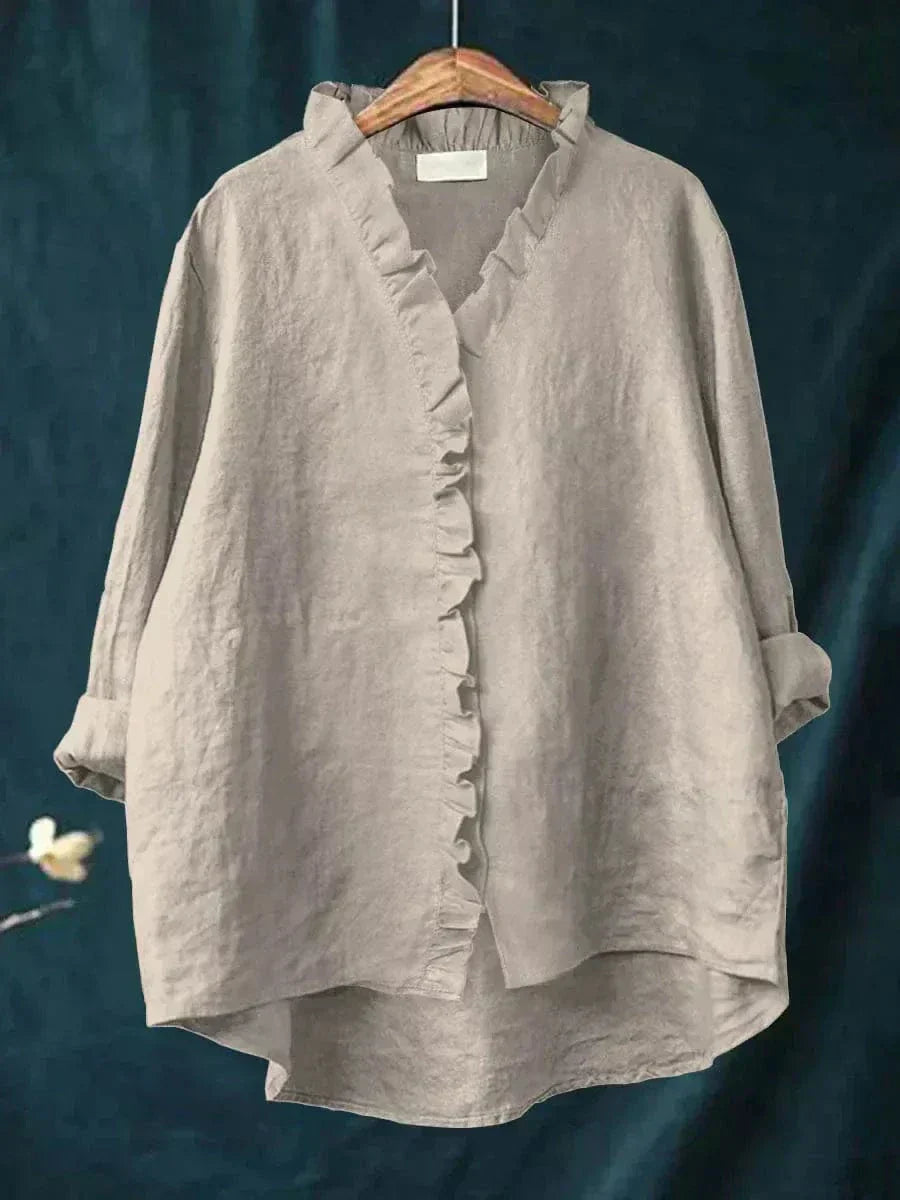 Célestine | Volants Delicate Blouse