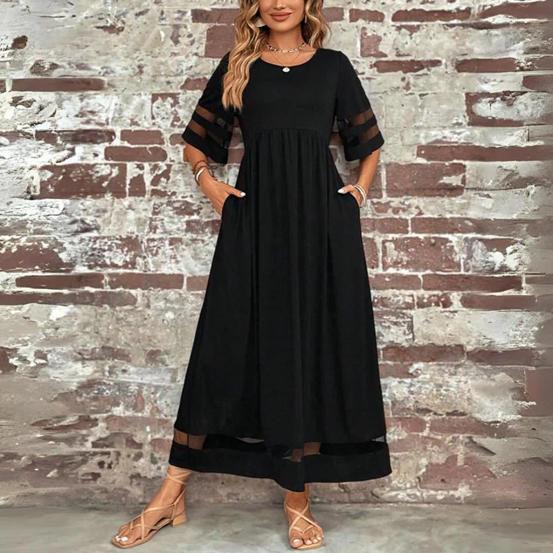 Cerelia | Flattering Midi Dress with Tummy-Smoothing Fit