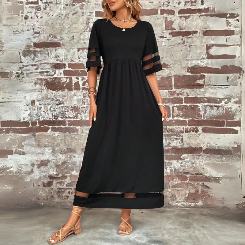Cerelia | Flattering Midi Dress with Tummy-Smoothing Fit