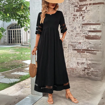 Cerelia | Flattering Midi Dress with Tummy-Smoothing Fit