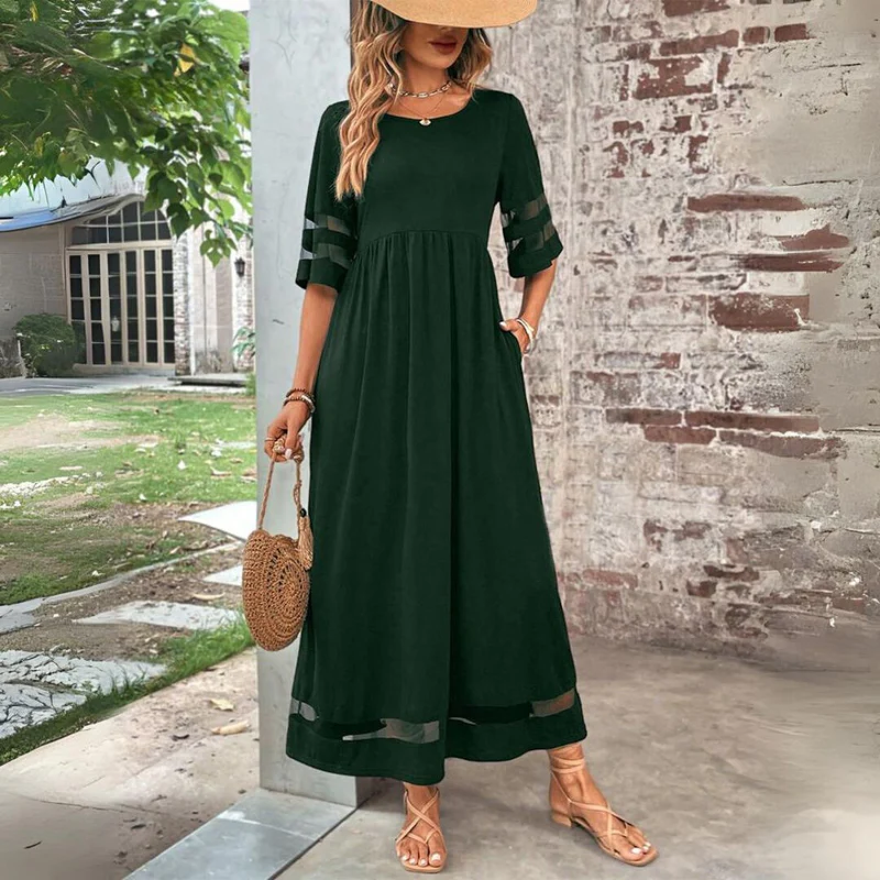 Cerelia | Flattering Midi Dress with Tummy-Smoothing Fit