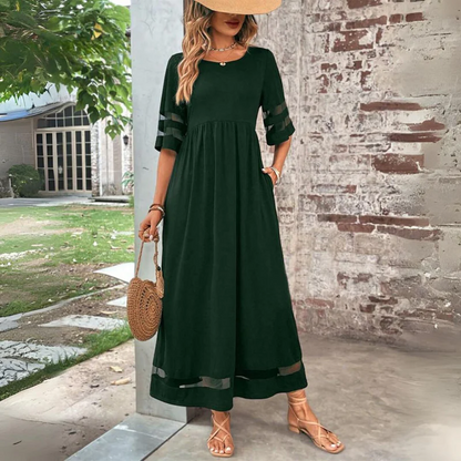 Cerelia | Flattering Midi Dress with Tummy-Smoothing Fit