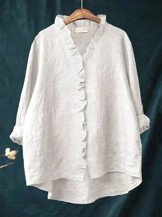 Célestine | Volants Delicate Blouse